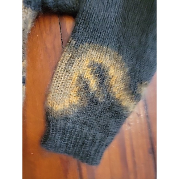 Linda Allard Ellen Tracy Womens L Vintage Mohair Blend Mock Neck Sweater  90s - Picture 8 of 10